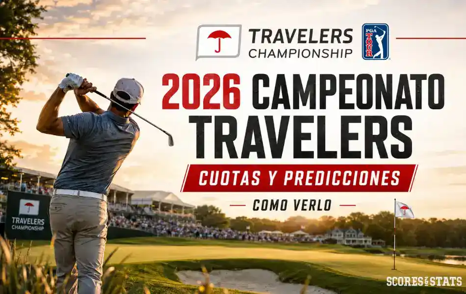 2026 Campeonato Travelers Cuotas y Predicciones y Como Verlo