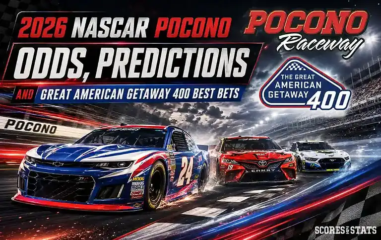 2026 NASCAR Pocono Odds, Predictions and Great American Getaway 400 Best Bets