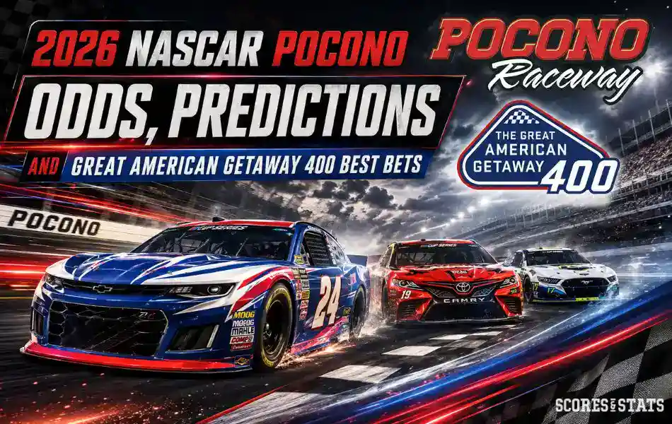 2026 NASCAR Pocono Odds, Predictions and Great American Getaway 400 Best Bets