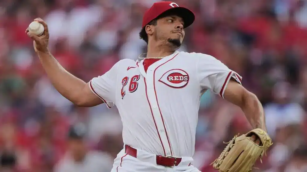 Boston Red Sox vs Cincinnati Reds Picks and Predictions June 30th 2025 2 Cincinnati Reds pitcher Chase Burns, number 26, throws a pitch during a game.