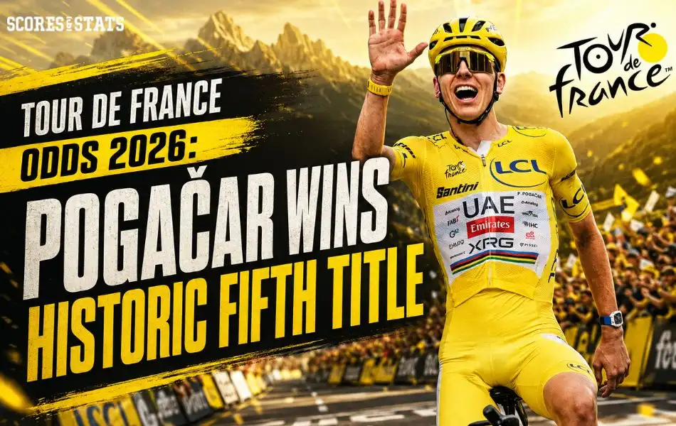 Tour de France Odds 2026 Pogačar Wins Historic Fifth Title