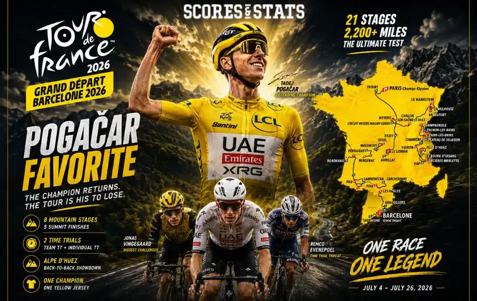 Tour de France Odds 2026