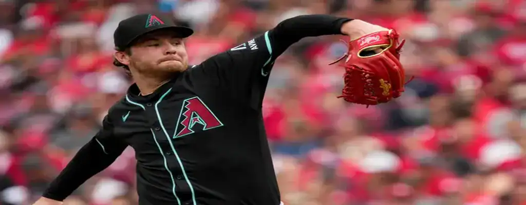 Cincinnati Reds vs Arizona Diamondbacks Picks and Predictions June 8th 2025 2 Arizona Diamondbacks pitcher in action during an MLB game, June 2025