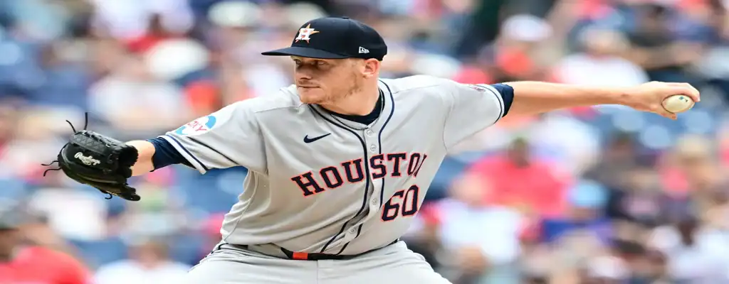 Houston Astros vs Chicago White Sox Picks and Predictions June 10th 2025 3 Houston Astros pitcher in gray uniform throws a pitch during an MLB game