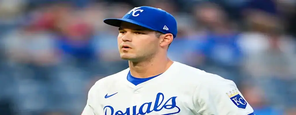 Kansas City Royals vs New York Yankees Picks and Predictions June 12th 2025 3 Kansas City Royals pitcher in white uniform on the mound during an MLB game