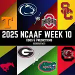 2025 NCAAF Week 10 Odds