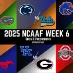 2025 NCAAF Week 6