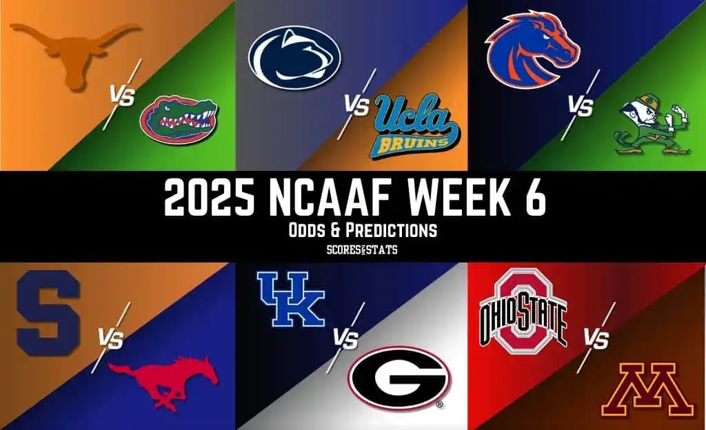 2025 NCAAF Week 6
