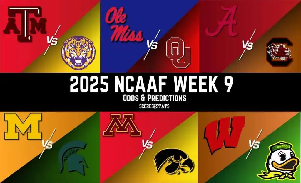 2025 NCAAF Week 9