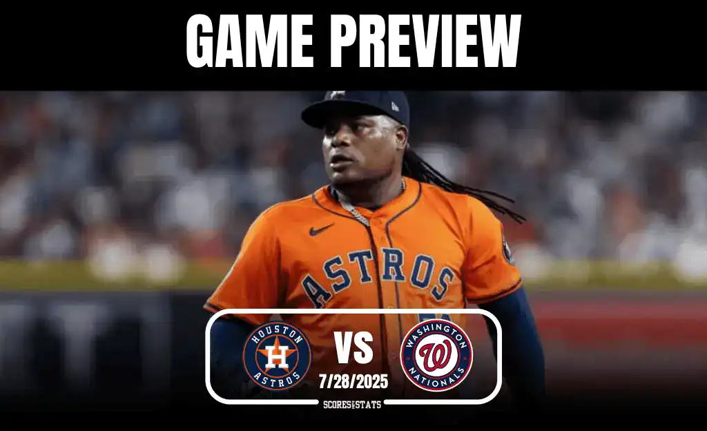 Astros vs Nationals July 28th