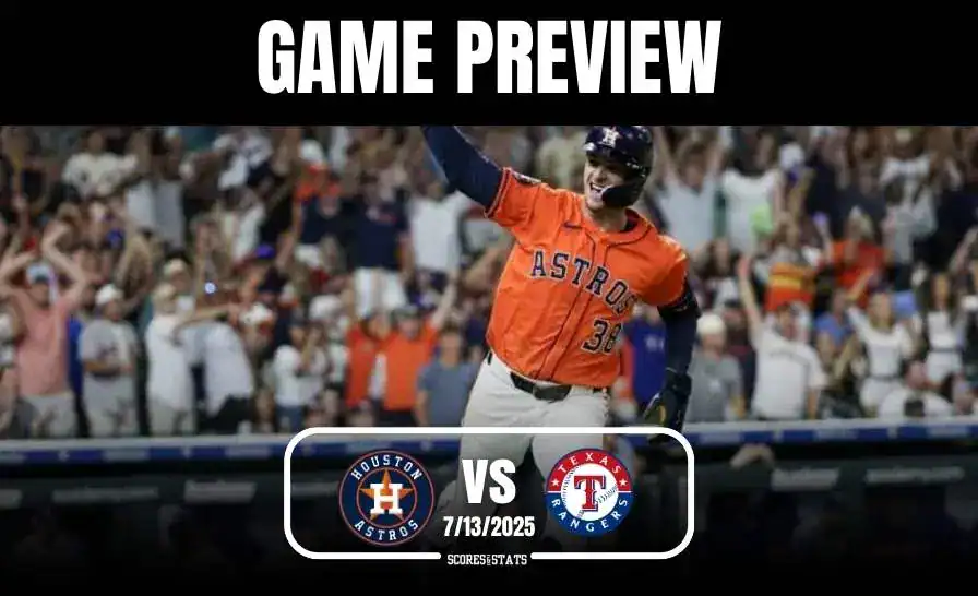 Astros vs Rangers July 13th