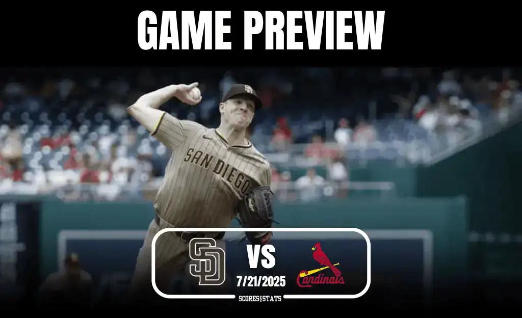 Cardinals vs Padres July 25th
