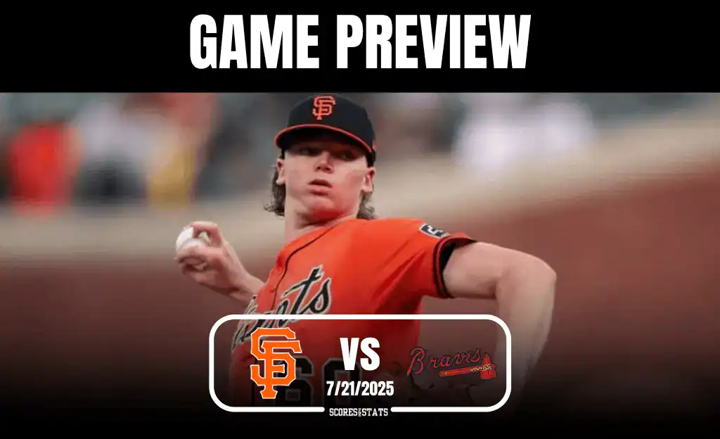 Giants vs Braves July 21st
