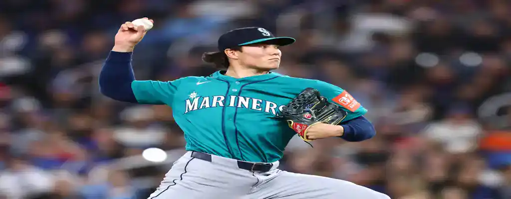 New York Yankees vs Seattle Mariners Picks and Predictions July 9th 2025 2 Seattle Mariners pitcher mid-throw during a game
