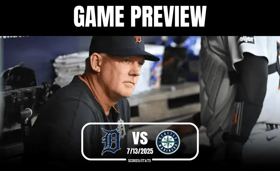 Mariners vs Tigers July 13th