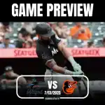 Marlins vs Orioles July 13th