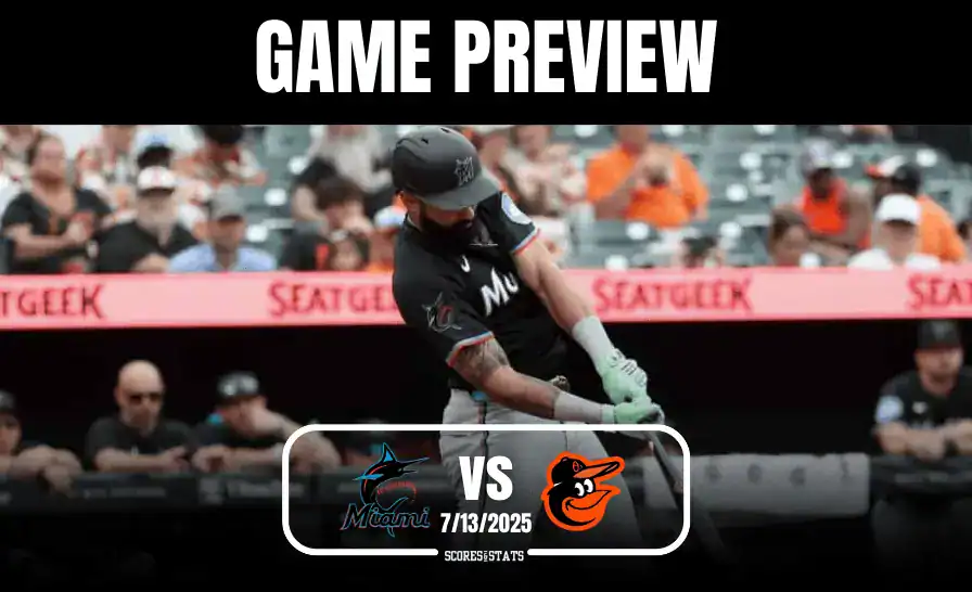 Marlins vs Orioles July 13th
