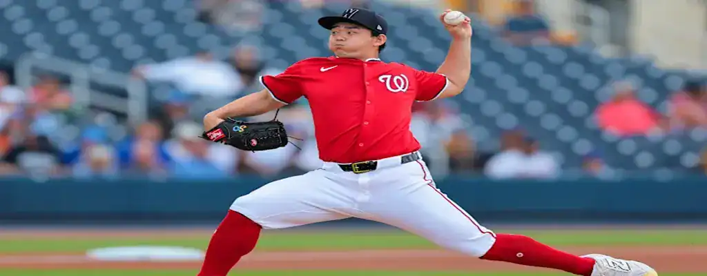 Washington Nationals vs Cincinnati Reds Picks and Predictions July 21st 2025 3 Washington Nationals pitcher delivering a pitch during a game