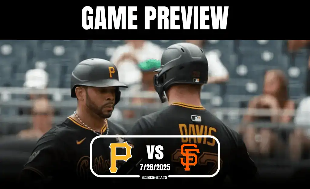 Pirates vs Giants July 28th
