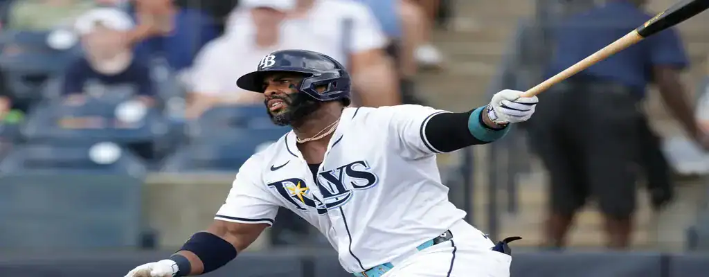 New York Yankees vs Tampa Bay Rays Picks and Predictions July 29th 2025 2 Tampa Bay Rays player following through on a powerful swing at the plate