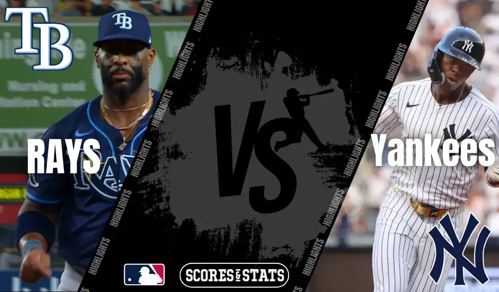 Slugging showdown between Rays and Yankees in MLB matchup