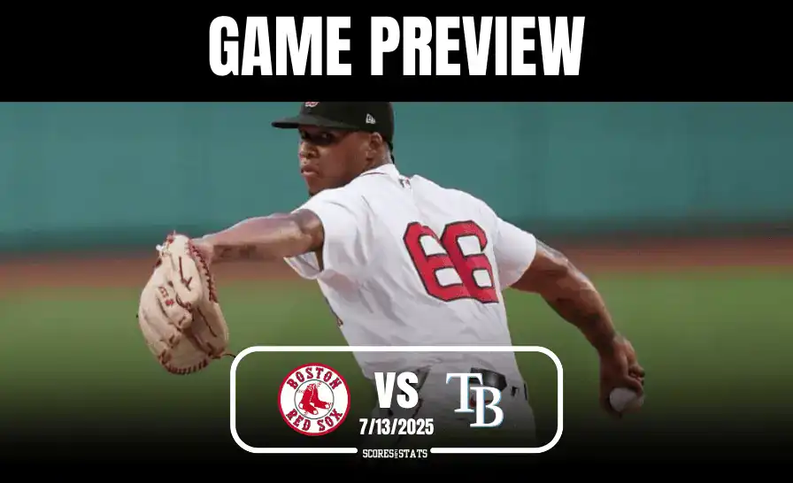 Red Sox vs Rays July 13th