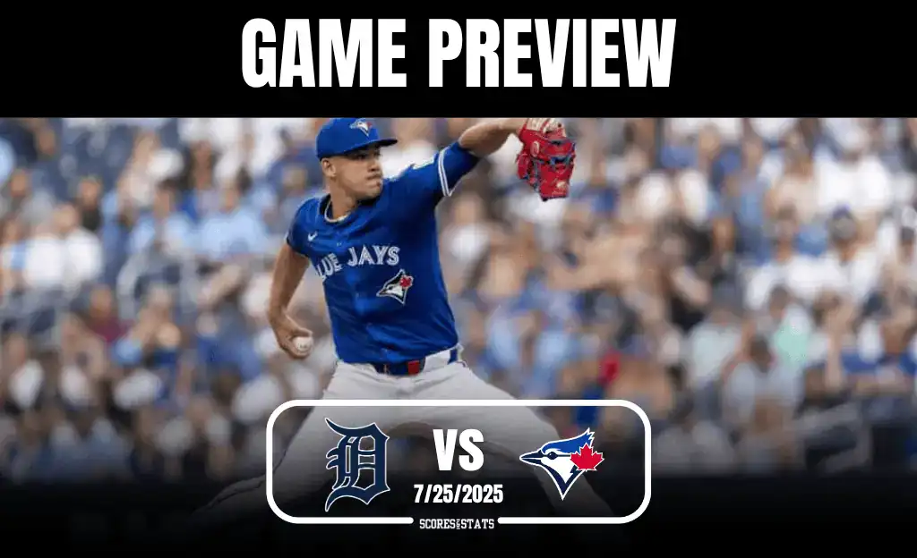 Tigers vs Blues Jays July 25th