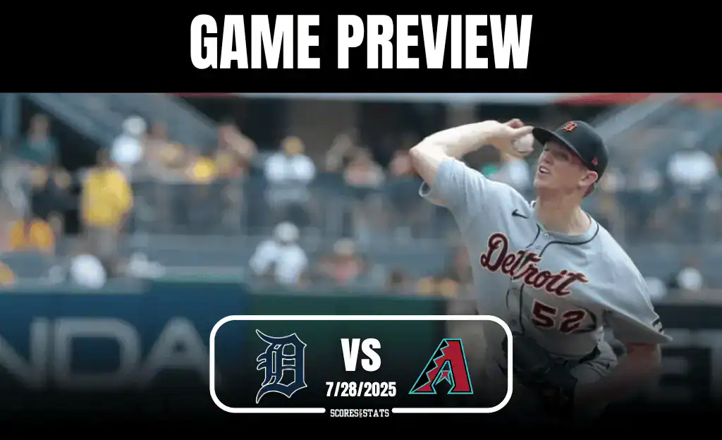Tigers vs Diamondbacks July 28th