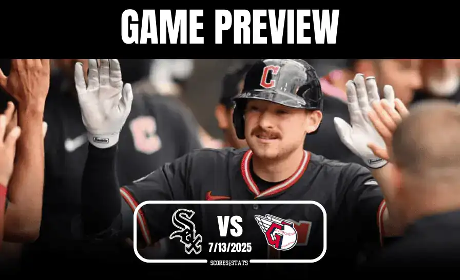 White sox vs Guardians July 13th
