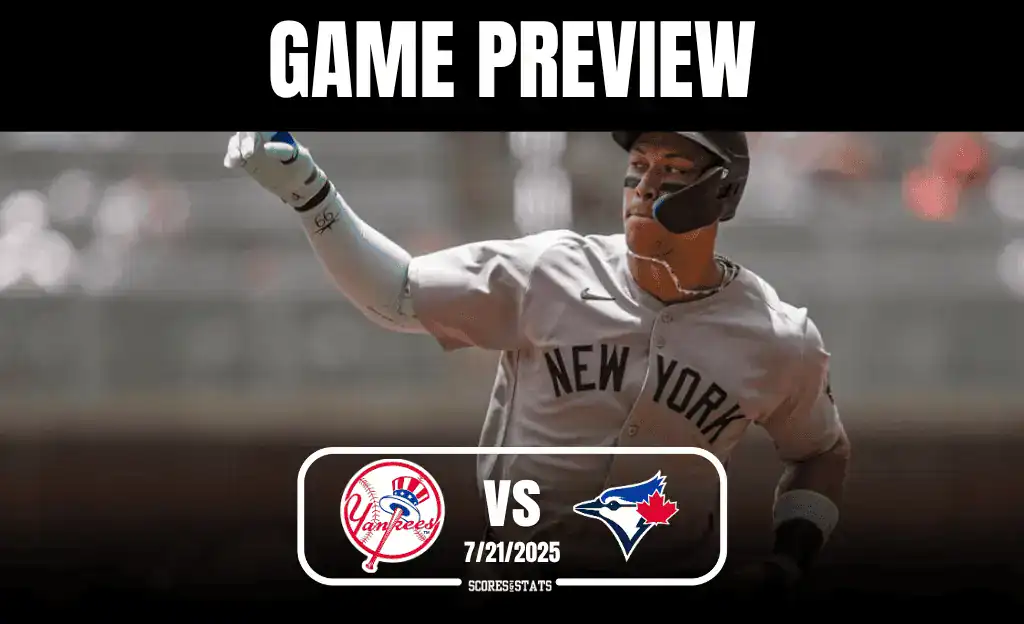 Yankees vs Blue Jays July 21st