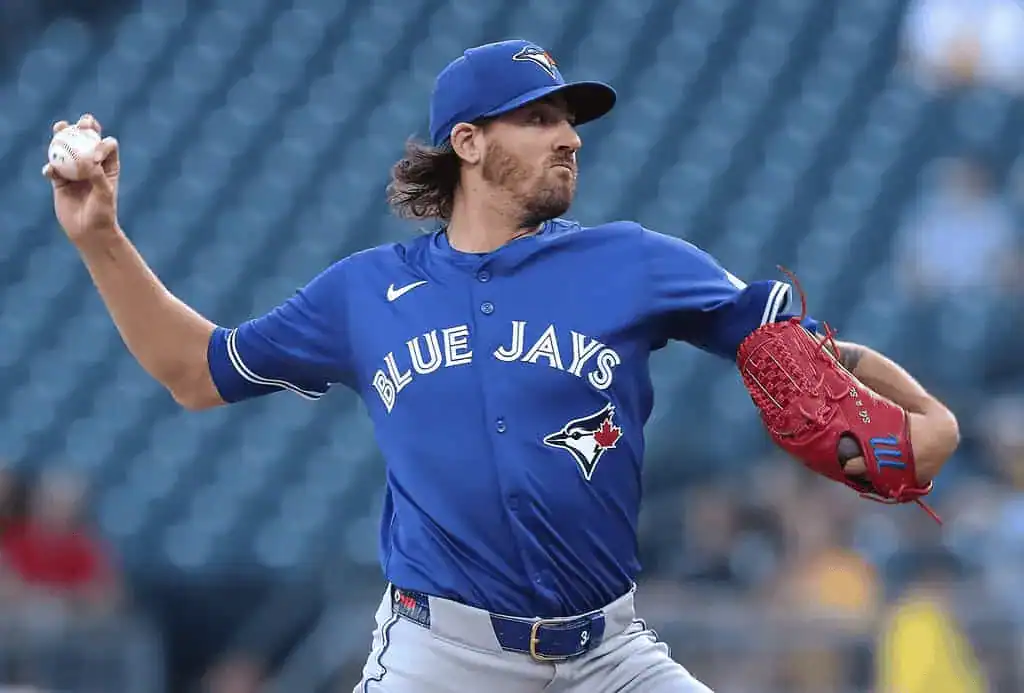 BLue Jay Player Ball