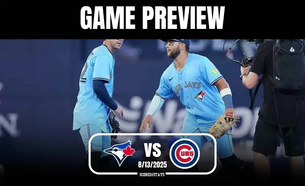 Blue Jays vs Cubs August 13th