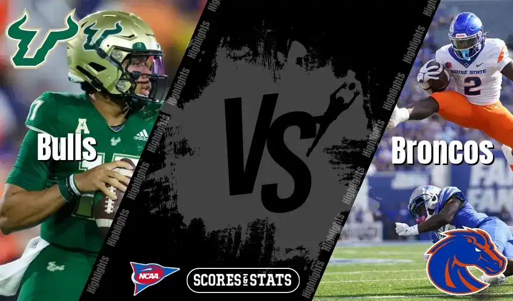 NCAA football matchup preview South Florida Bulls vs Boise State Broncos August 28, 2025