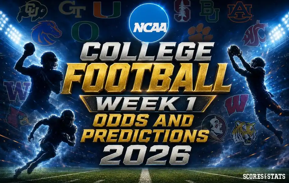 College Football Week 1 Odds and Predictions 2026