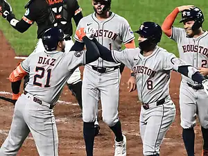 Astros players