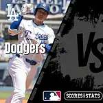 Los Angeles Dodgers and Toronto Blue Jays MLB matchup graphic featuring players from both teams ahead of their August 8, 2025 game.
