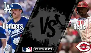 MLB game preview between Los Angeles Dodgers and Cincinnati Reds on August 25, 2025.