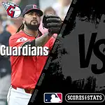 Cleveland Guardians pitcher prepares to throw against Miami Marlins in MLB matchup on August 14, 2025.