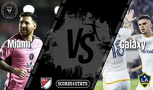Inter Miami’s Lionel Messi and LA Galaxy players in action ahead of MLS matchup on August 16, 2025.