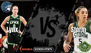 Minnesota Lynx and Seattle Storm face off in WNBA matchup on August 28, 2025.