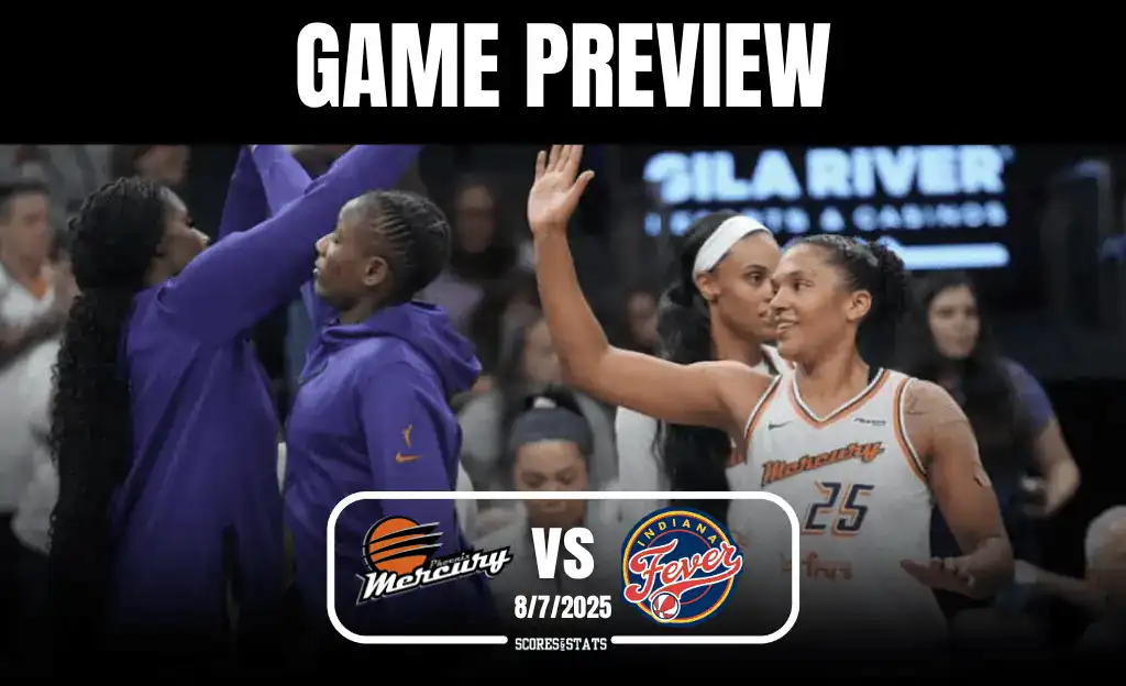 Mercury vs Fever August 7th