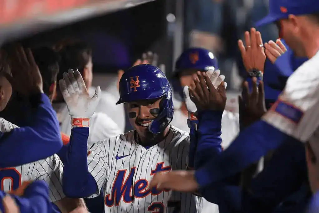 Mets Player Celebrate