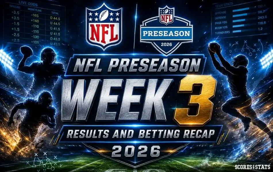 NFL Preseason Week 3 Odds and Predictions 2026