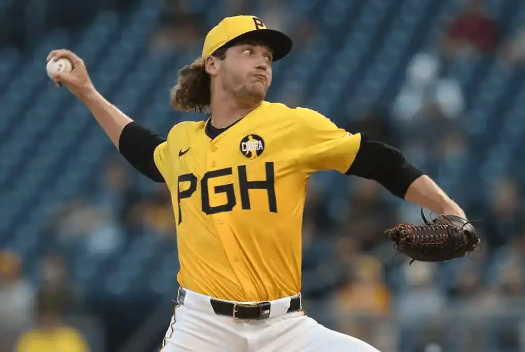 Pirates player Yellow Shirt