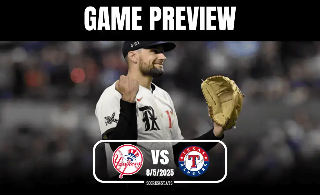 Rangers vs Yankees August 5th