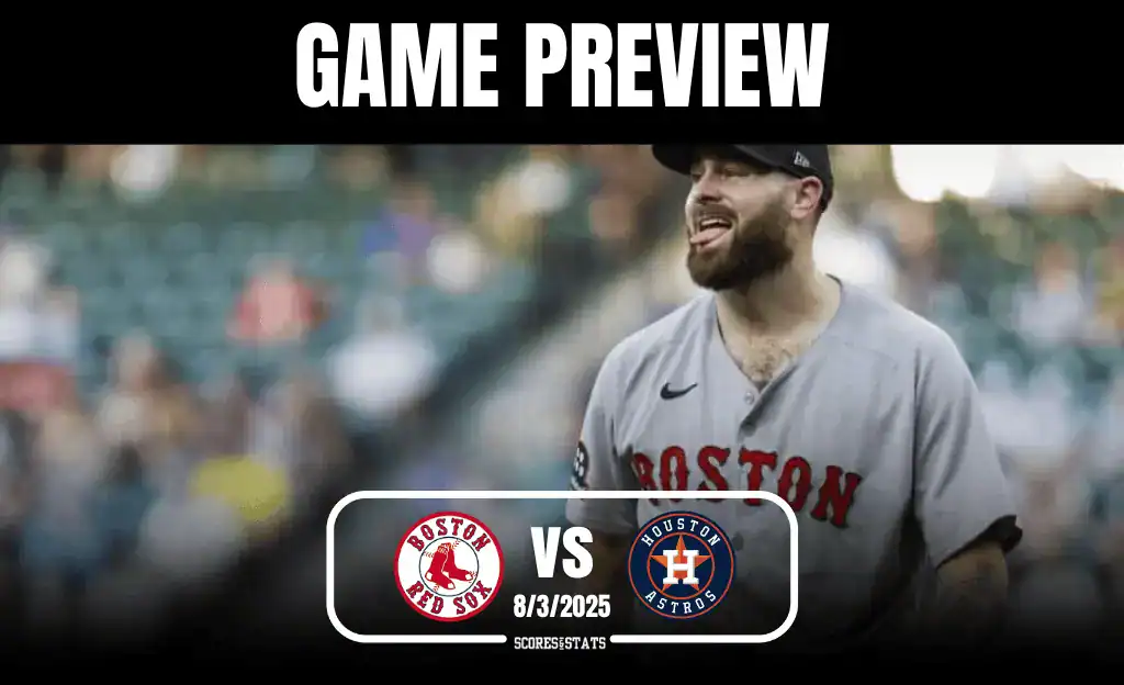 Red Sox vs Astros August 3rd