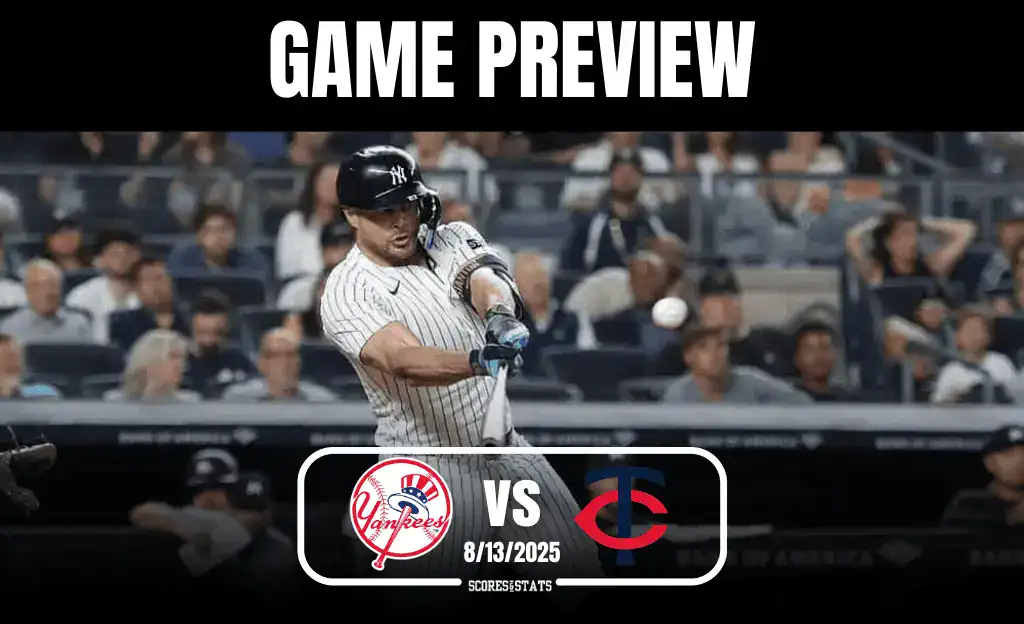 Yankees vs Twins August 13th