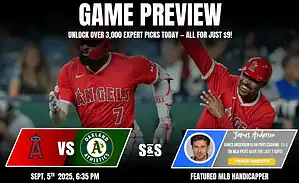 Game preview for the Angels vs. Athletics on Sept. 5, 2025, featuring expert picks and highlights of James Anderson's recent success.