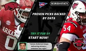 Arkansas Razorbacks face Arkansas State Red Wolves in NCAA football matchup on September 6, 2025.