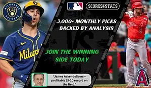 Milwaukee Brewers player celebrating while a Los Angeles Angels batter swings during their matchup on September 18, 2025.